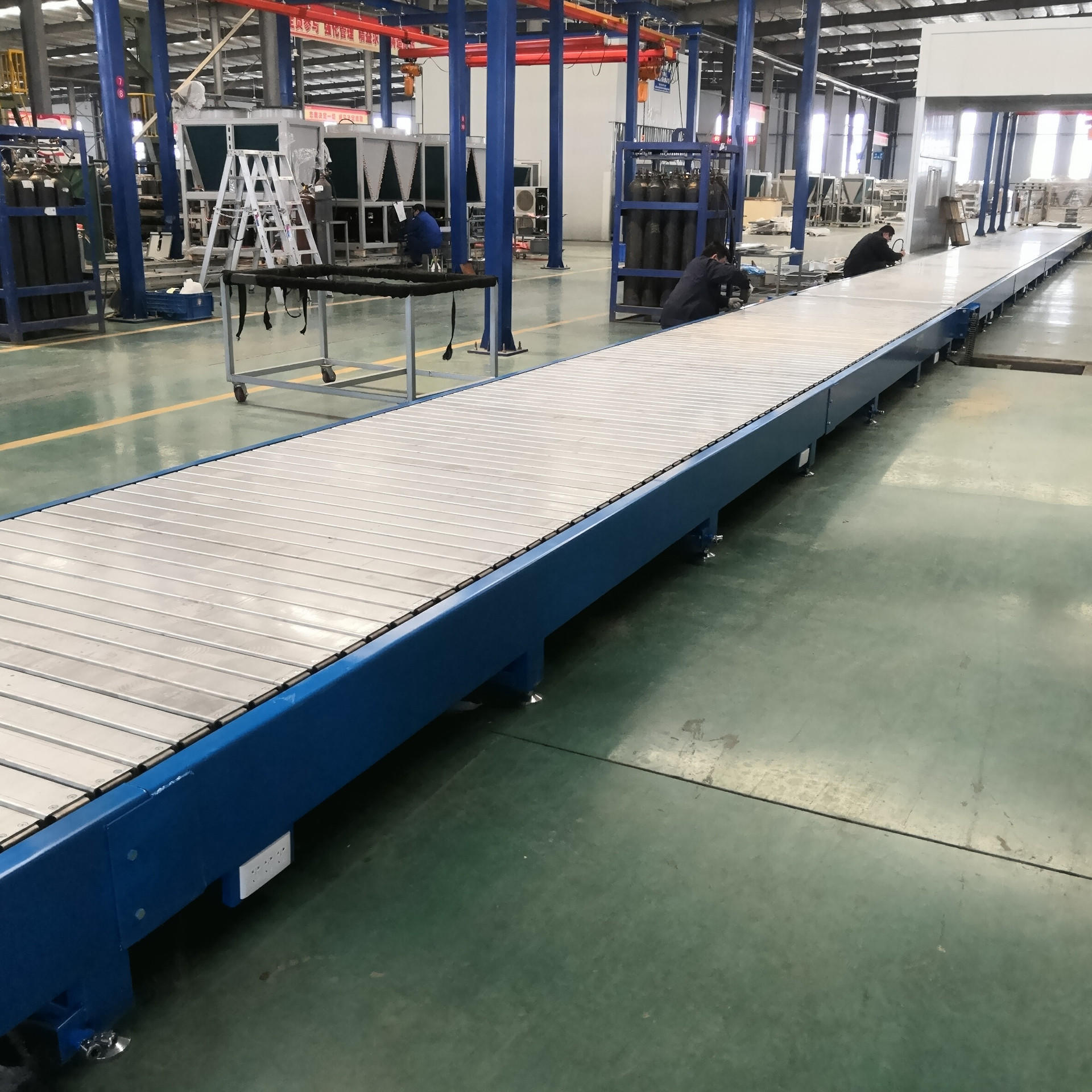 卸货神器无动力滚筒输送机传送机流水线输送机传送带卸货滑梯滚筒