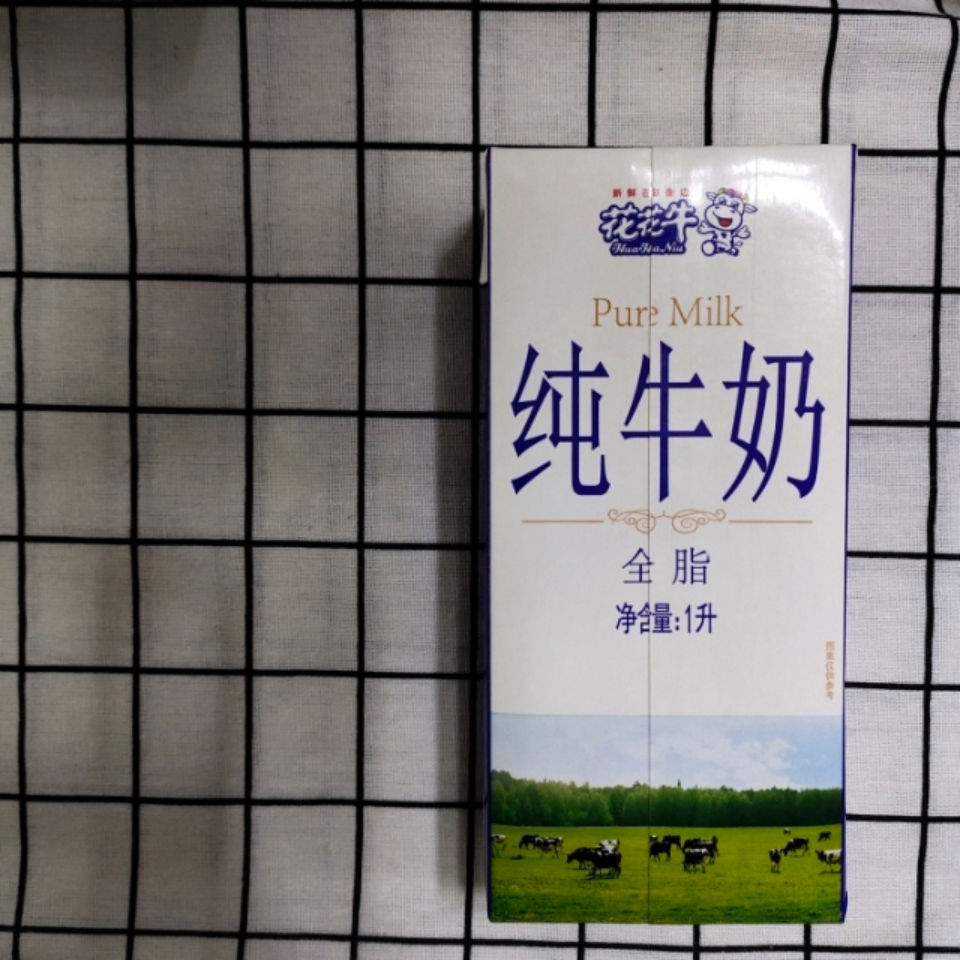 花花牛烘焙用全脂纯牛奶奶1l/盒原装咖啡打奶泡蛋糕烘焙