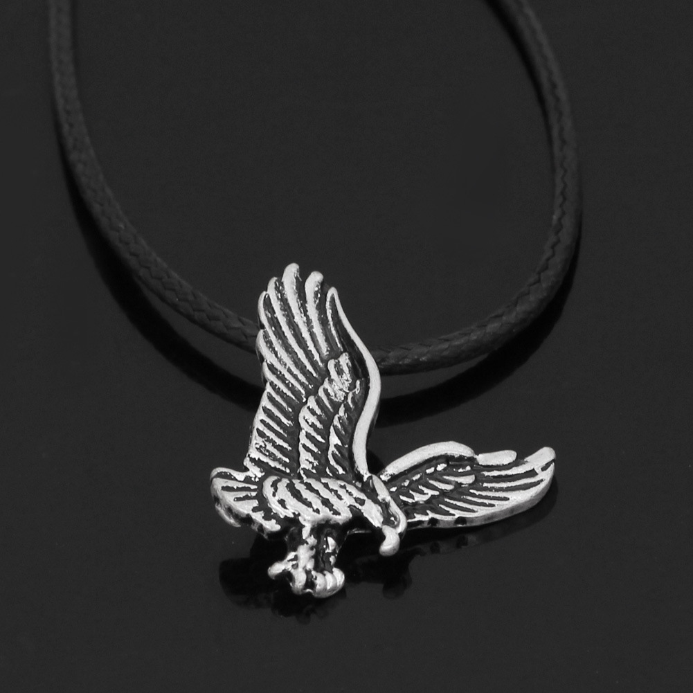 鹰吊坠项链配饰毛衣链锁骨链女饰品批发跨境热销欧美街头风复古老