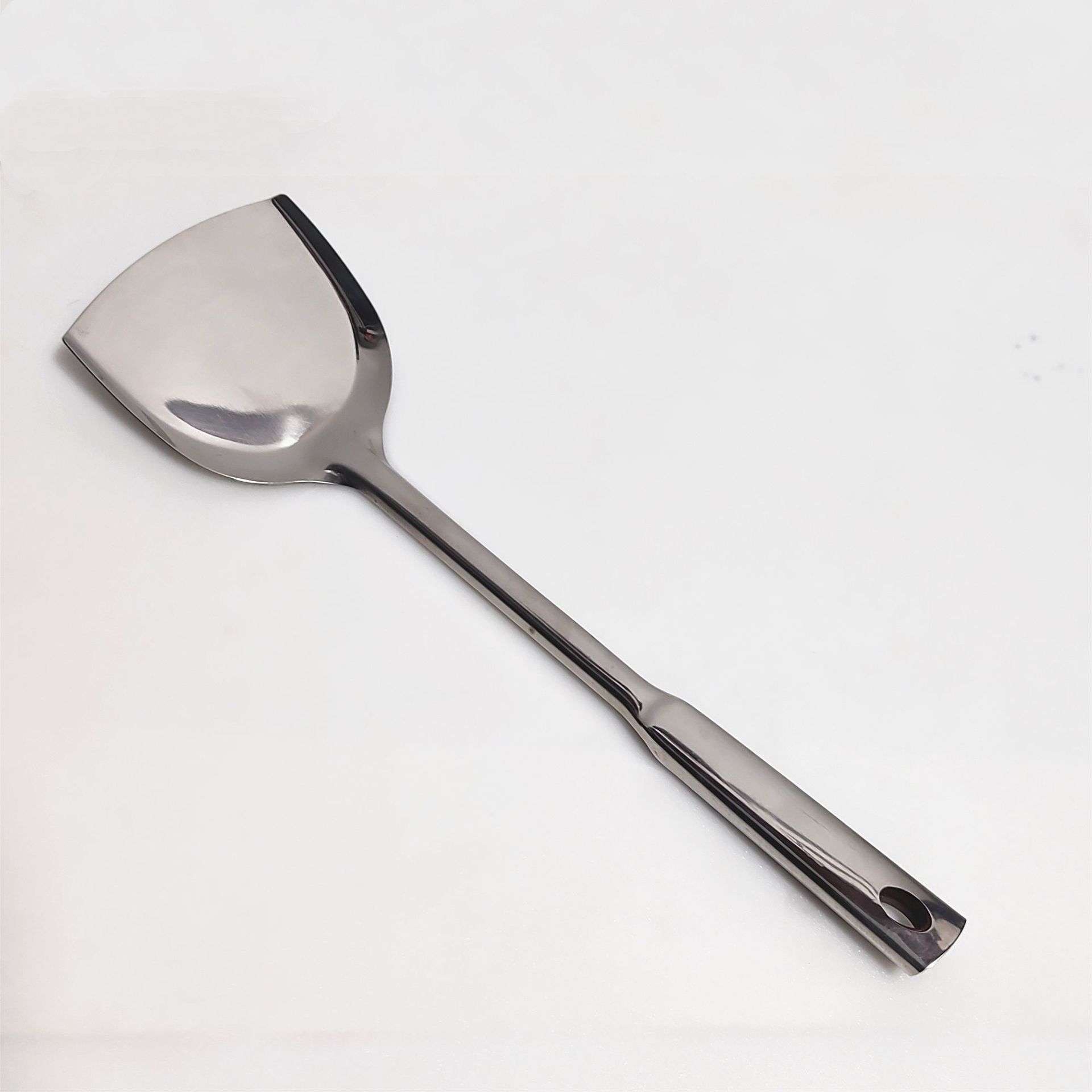 不锈钢加长方柄锅铲厨房用具