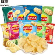 Lay’s/乐事薯片40g/12g 经典原味黄瓜青柠多口味休闲膨化零食品