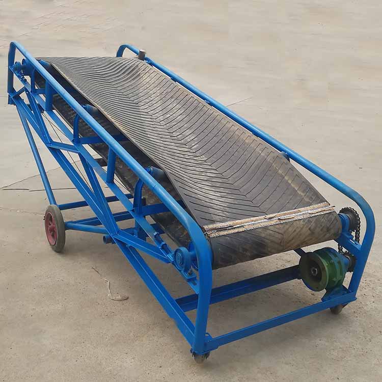 装车用可移动皮带输送机 耐高温耐腐蚀输送机 耐酸皮带输送机
