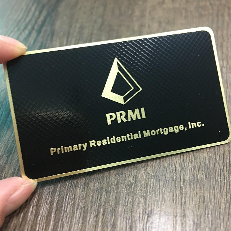 来图来样 免费设计厂家定制黑金卡 哑黑卡 亮黑卡 vip会员金属卡