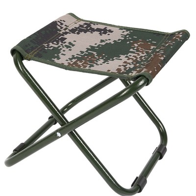 厂家直供户外折叠小马扎部队折叠凳双层迷彩小马扎户外钓鱼凳