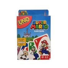 现货 UNO优诺超级玛丽马里奥SUPER MARIO 优诺牌铜版纸桌游游戏牌