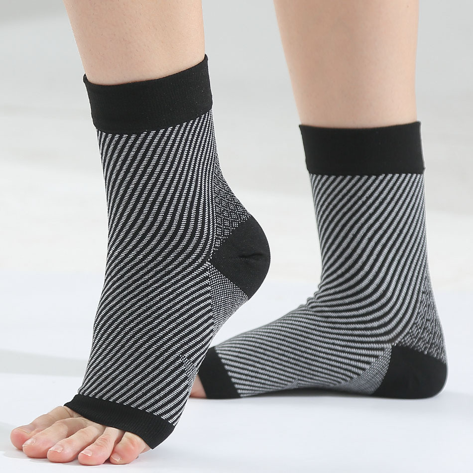 Foreign Trade Wholesale Ankle Socks Compression Stockings Ankle Sleeve Support Fixed Joint Protection Sports Ankle Support Compression Socks