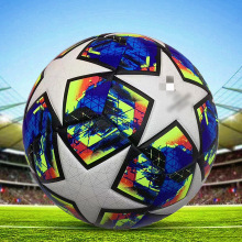 欧冠PU5号足球俱乐部比赛专用热贴合足球标准贴皮工艺专业赛事球
