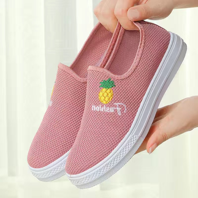 Women's Cloth Shoes Trendy Summer New Breathable Sneaker Women's Old Beijing Cloth Shoes Casual Shoes Women's Shoes Factory Wholesale