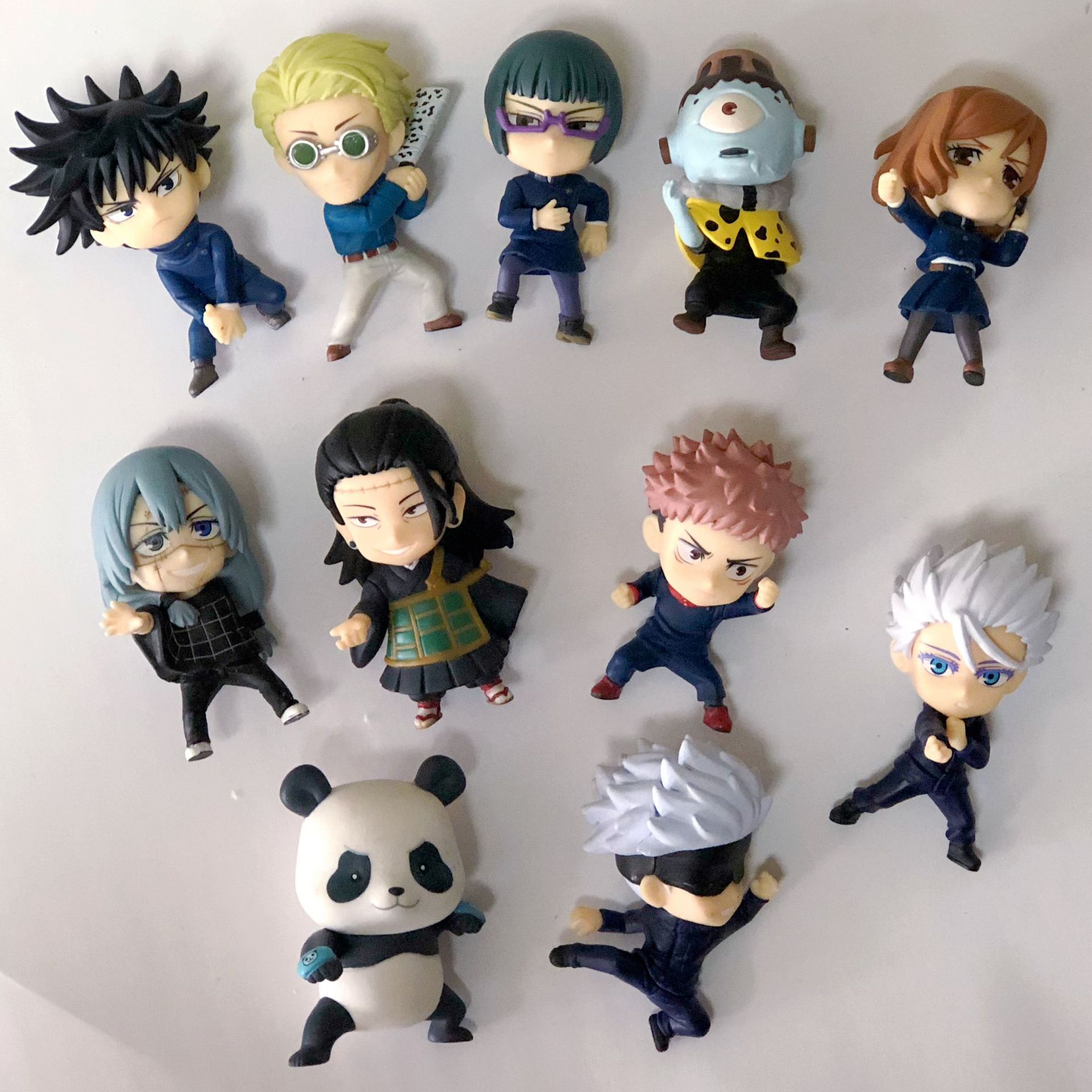 现货万代食玩adverge motion 02咒术回战虎杖悠仁 五条悟手办散货