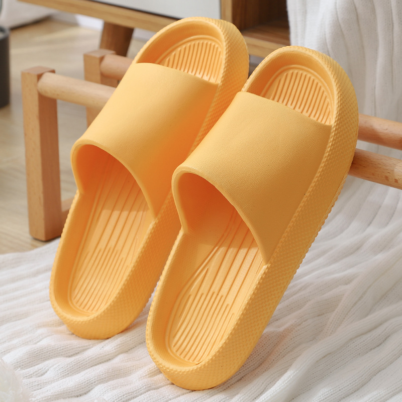 Eva Shit Feeling Internet Hot Slippers Summer Household Home Non-Slip Thick Bottom Soft Bottom Home Bath Bathroom Sandals