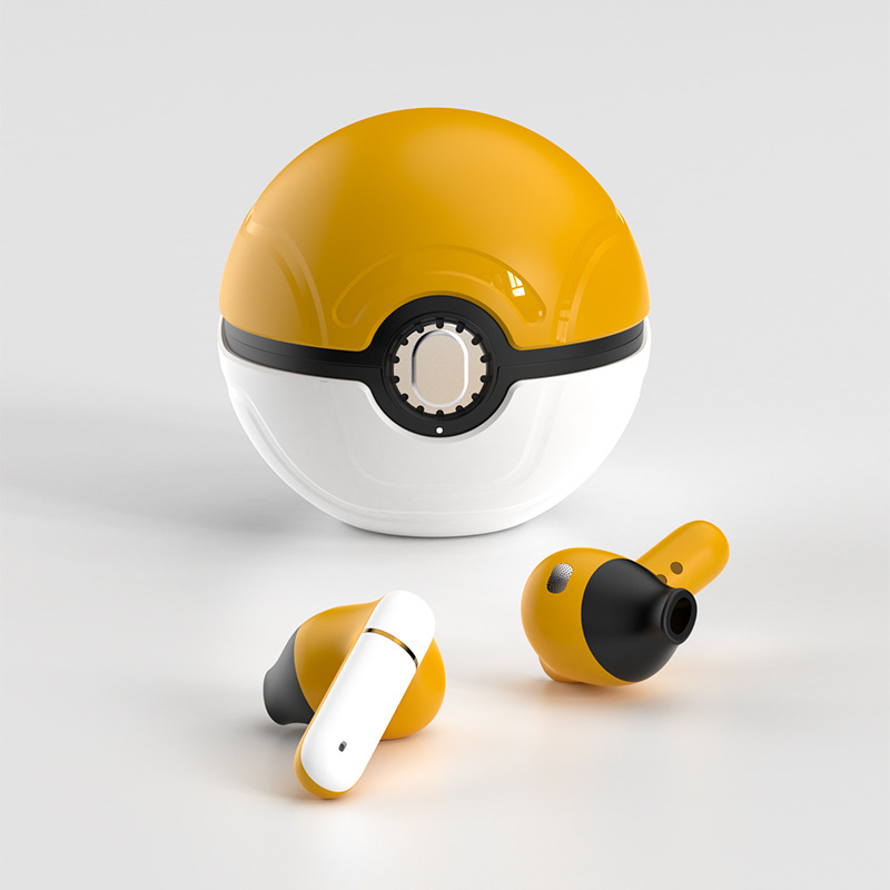 爆款精灵球形tws无线蓝牙耳机游戏电竞入耳式创意设计卡通f12耳机