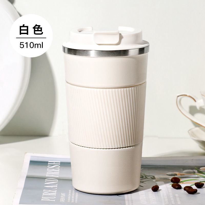 Hot Sale New 304 Stainless Steel Coffee Cup Portable Car Car Cup Handy Vacuum Thermos Cup Gift Wholesale