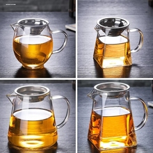 小青柑公道杯玻璃茶具配件分茶器茶滤一体套装高硼硅泡茶壶