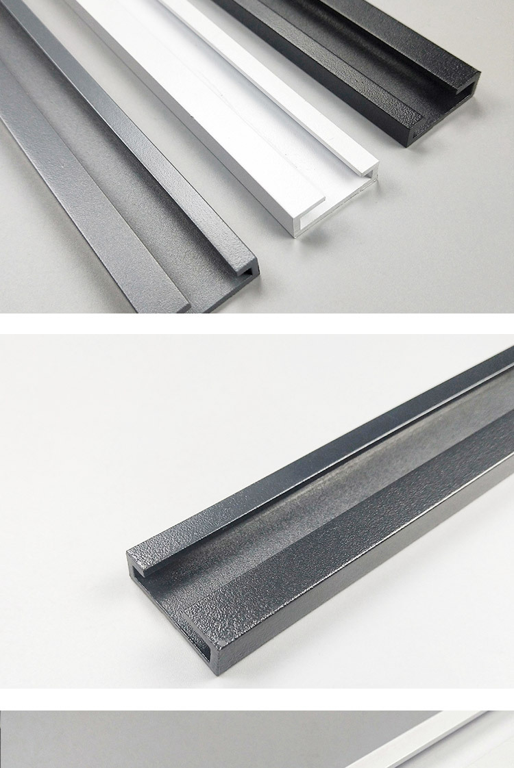 厂家现货书画挂画轨道画廊挂镜线铝合金滑轮轨道吊轨 小c轨道