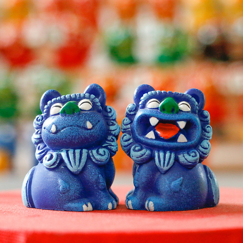 【小号】狮三百|侧身小狮子摆件毕业礼物文创集市可爱旅游纪念品