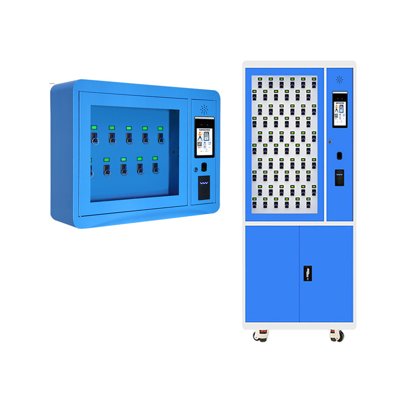 Factory Customized Smart Key Cabinet RFID Fingerprint Face Recognition Key Management System Networking Smart Key Cabinet