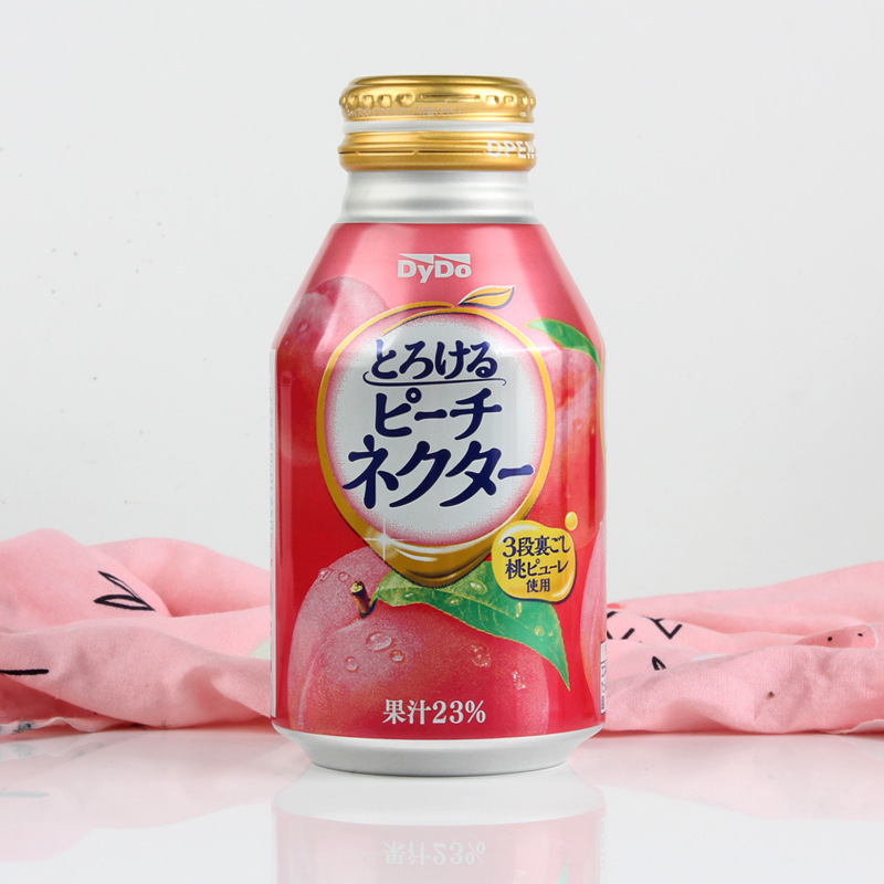 日本进口爆款饮料 dydo达亦多桃汁饮料水蜜桃白桃味果味果汁饮品