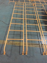 通力电梯底坑爬梯铝爬梯带开关支架底坑通力爬梯伸缩新款蒂森迅达_阿