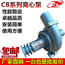 CB80-160离心泵大流量高扬程农用单级抽水机果园农田灌溉水泵