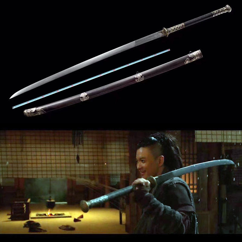 绣春刀 丁修苗刀 龙泉市剑庐宝剑厂 未开刃