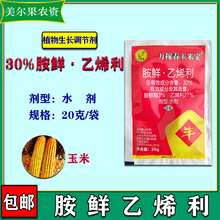 30%胺鲜·乙烯利 玉米生长调节剂 25克/袋