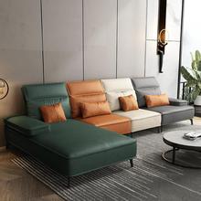 设计师TJLX206意式轻奢科技布沙发家用客厅北欧现代简约免洗布