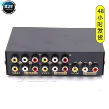 New 2/4/8 Ports AV RCA Audio Video Switch AV Signal RCA跨境