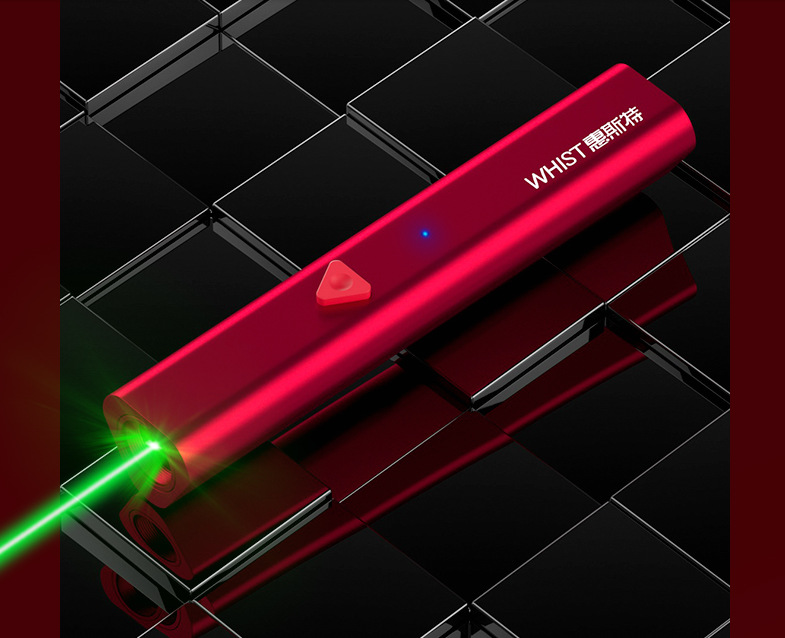 whist/惠斯特a30激光手电笔射笔售楼usb充电红外线沙盘工地航海