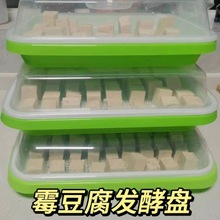 霉豆腐发酵盘家用自制做毛豆腐工具专用带盖加厚腐乳保湿盘长白毛
