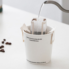 非原创咖啡杯INS陶瓷马克杯仿一次性纸杯韩国简约英文字母杯子