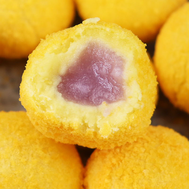 三全香芋地瓜丸400g*5包 油炸小吃半成品速冻点心餐饮商用小丸子