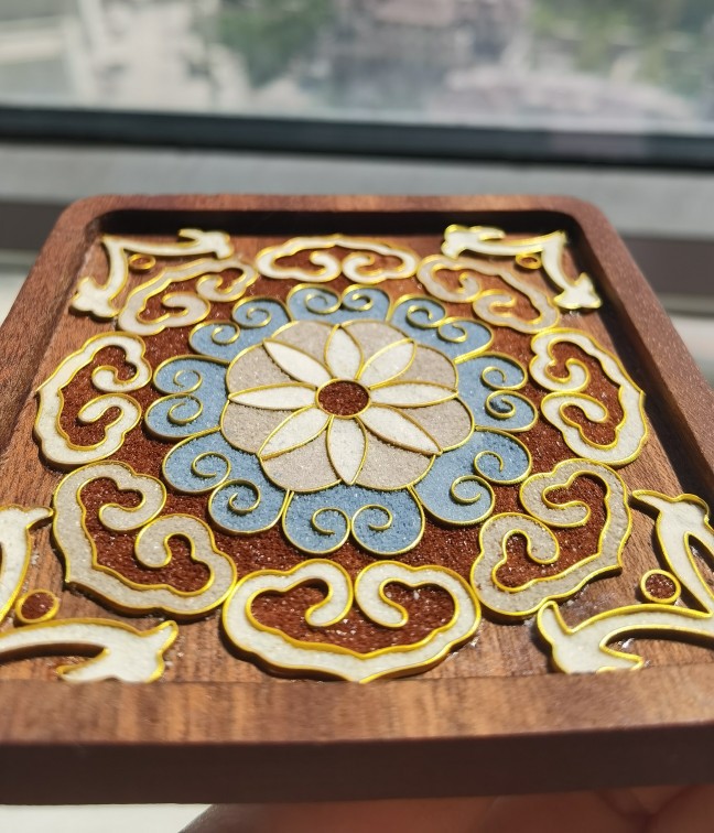 8厘米diy套件釉料掐丝珐琅景泰蓝材料包-阿里巴巴