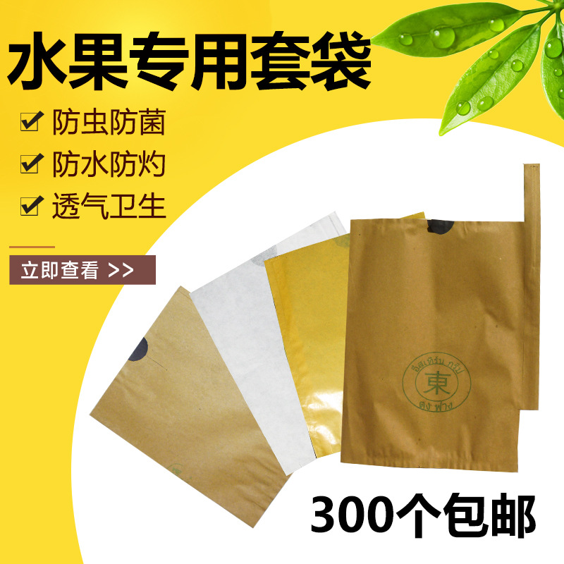 枇杷套袋专用套袋果袋纸袋防水套袋水果套袋防鸟防虫枇杷袋子