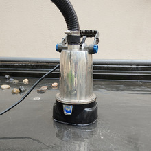 浅吸排水泵感应抽水泵不锈钢潜水泵家用地下室车库低水位全自动吸