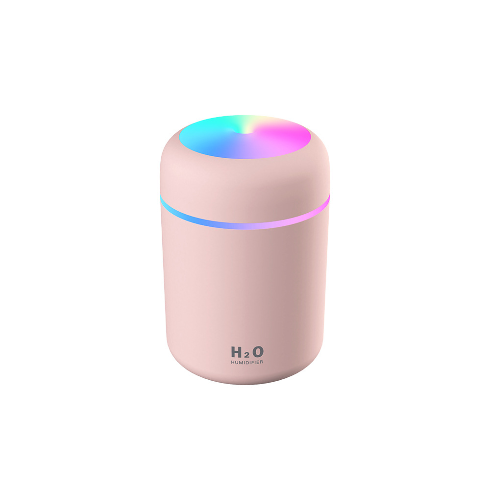 New Colorful Cup Air Humidifier Colorful Creative USB Light Mini Hydrating Car Humidifier Gift Cross-Border