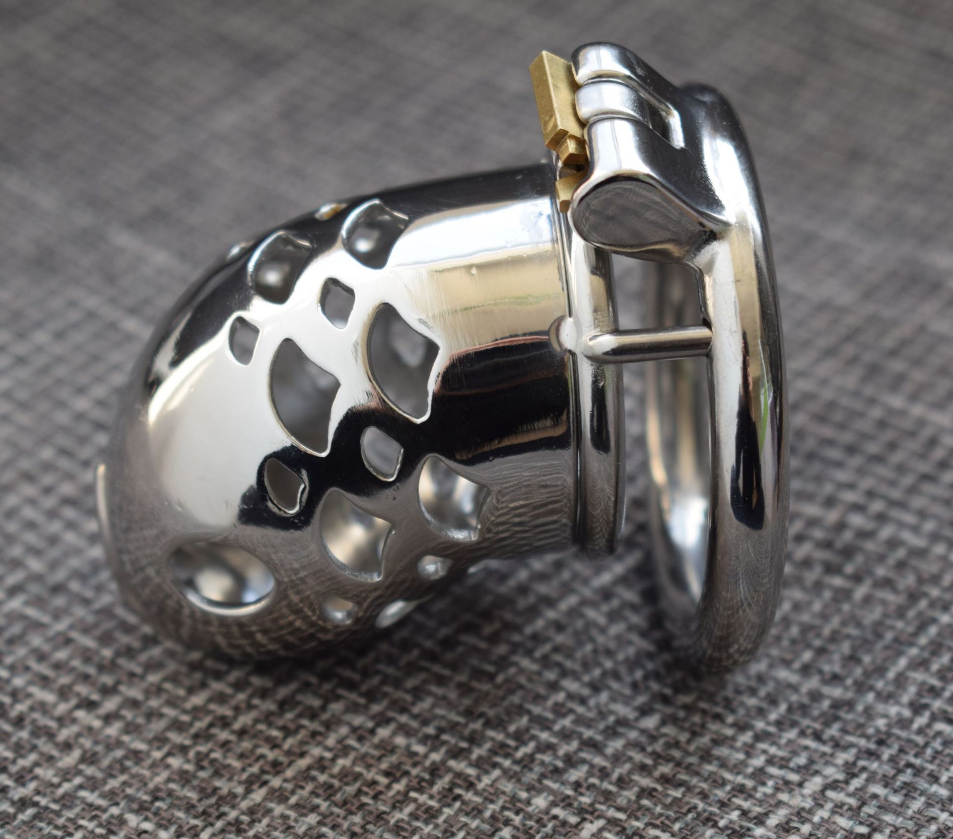 frrk2021年新款鲤鱼圆弧环贞操装置男用成人控欲情趣用品一件代发