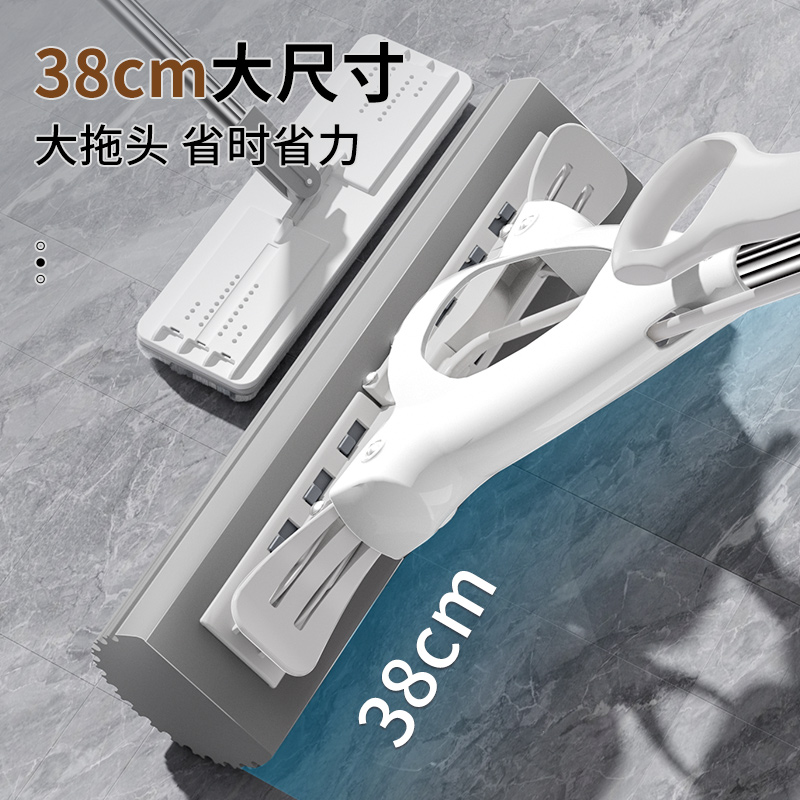 t1fi海绵拖把2023新款家用一拖胶棉头净吸水对折式免手洗地-阿里巴巴