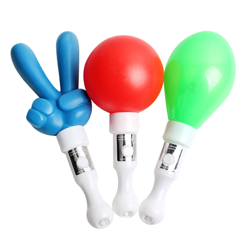 Glow Stick V Victory Gesture Light Stick Singing Concert Glow Stick Led Support Light Activity Cheering Props Batch