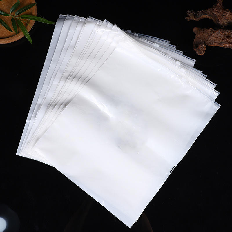 磨砂塑料袋拉链服饰自封袋t恤内衣包装袋子夹链透明pe塑封袋