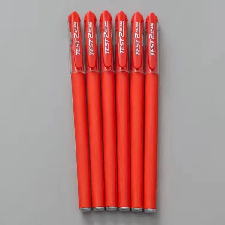 Gp380 Gel Pen Carbon Water-Based Paint Pen Exam Pen Black Pen Quick-Drying Large Capacity Brush Question Signature Pen for Office