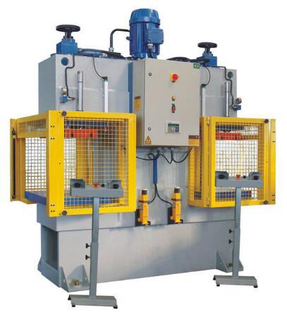 双工位液压机 转盘式多工位液压机厂家来无锡鲍勃机械