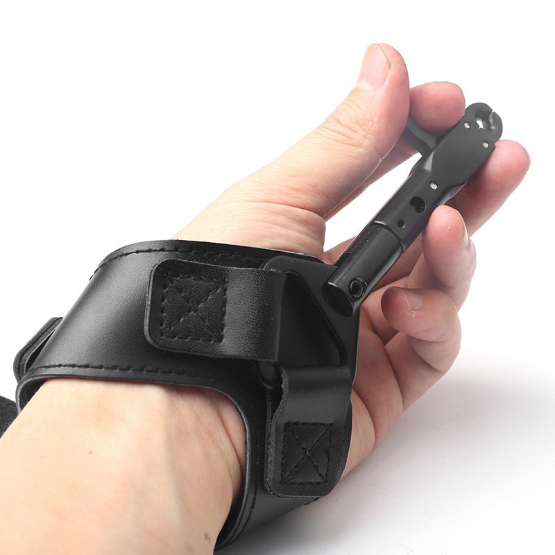 手腕式撒放器金属腕撒复合弓撒放器弓箭用-阿里巴巴