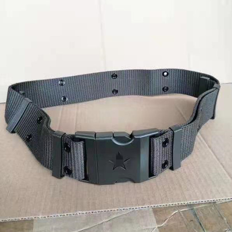 正品迷彩编织内腰带作训军训武装带新式战术编织外尼龙腰带