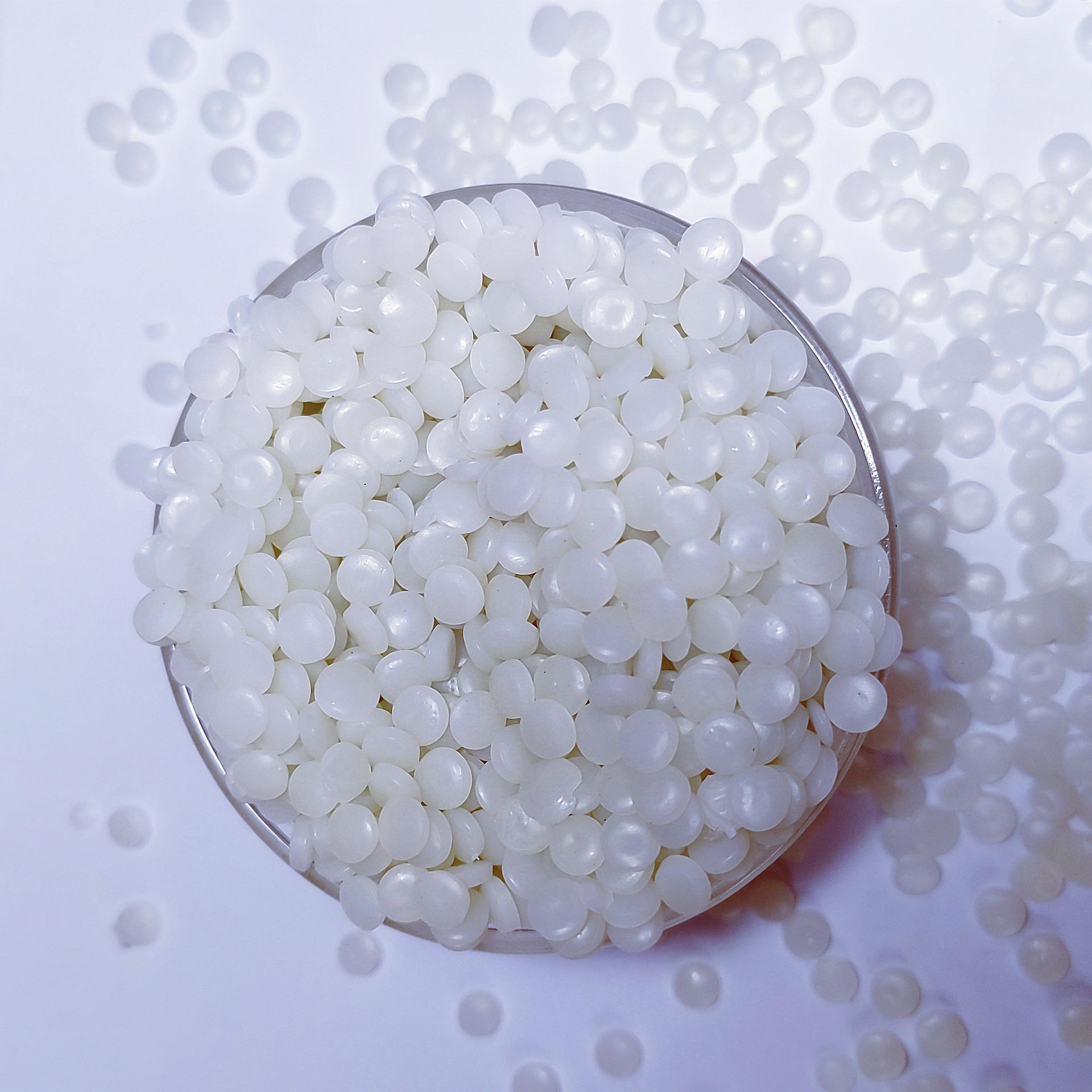 透明低压聚乙烯hdpe再生料 吹膜吹塑级hdpe中空料再生塑料颗粒