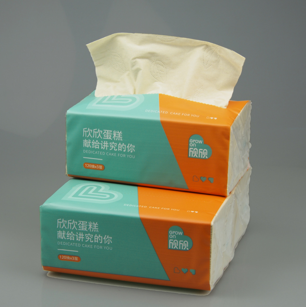 纸巾抽纸大箱商用抽纸软抽定 制原木浆广告宣传餐饮抽取式餐巾纸