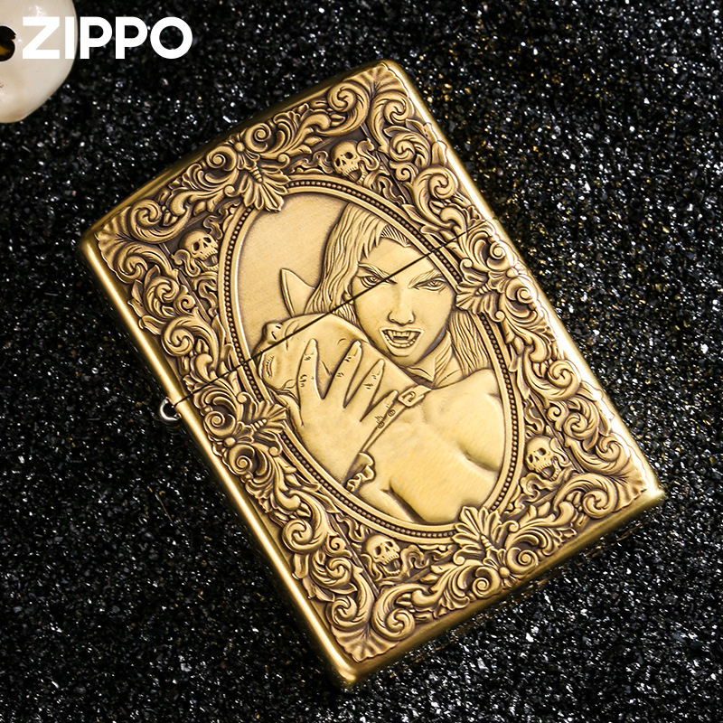 zippo雕刻大师鬼王老师图片