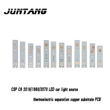 C6 3570 1860 2016热电分离铜基板汽车灯单面双面车灯片散热器PCB
