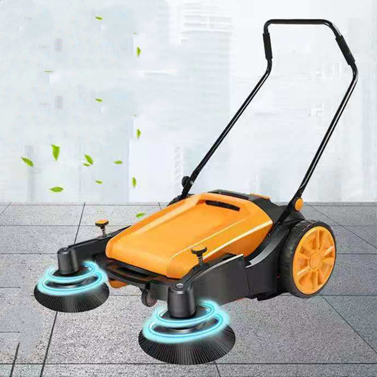 物业用手推式扫地机 双刷扫地机 工厂物业扫地机-报价-阿里巴巴