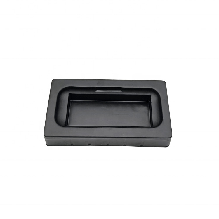 热成型usb数据线黑色吸塑内托 数码电子产品塑料泡壳包装