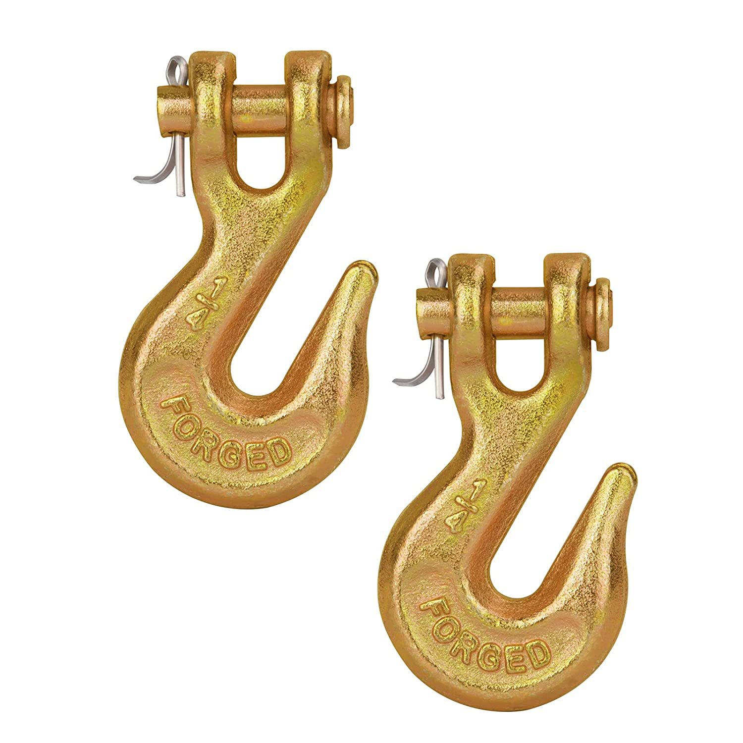 长期供应 电镀锌锻造g70级美式330羊角抓钩3/8 5/16 链条钩